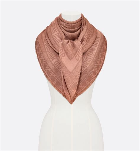 dior cannage shawl.